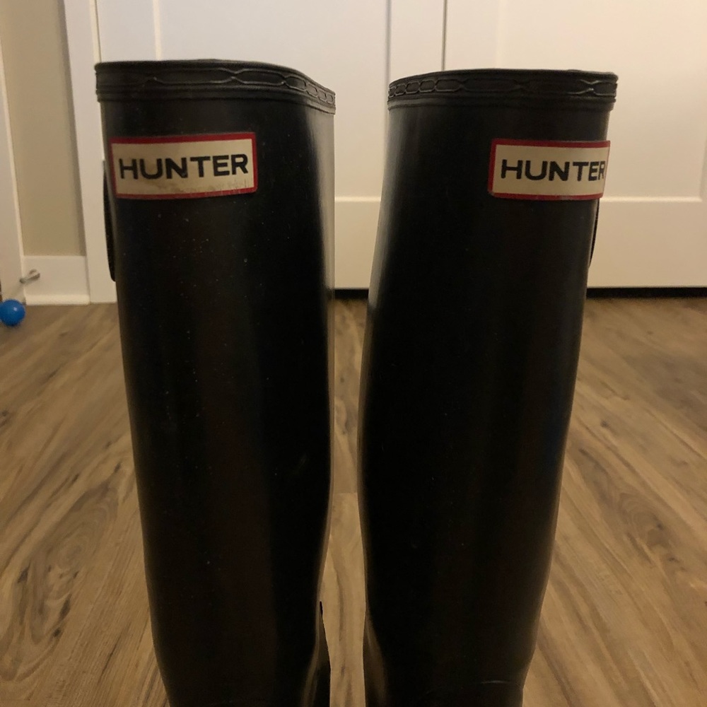 Black Hunter Boots